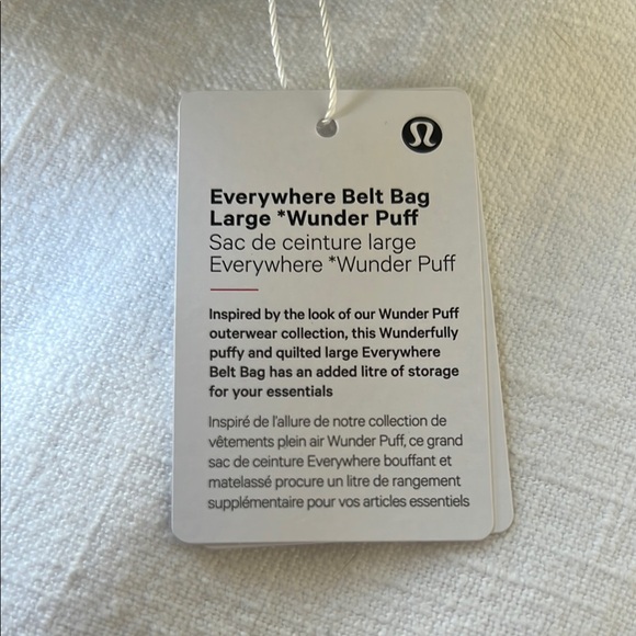 lululemon athletica Everywhere Belt Bag Large *Wunder Puff - Picture 2 of 4